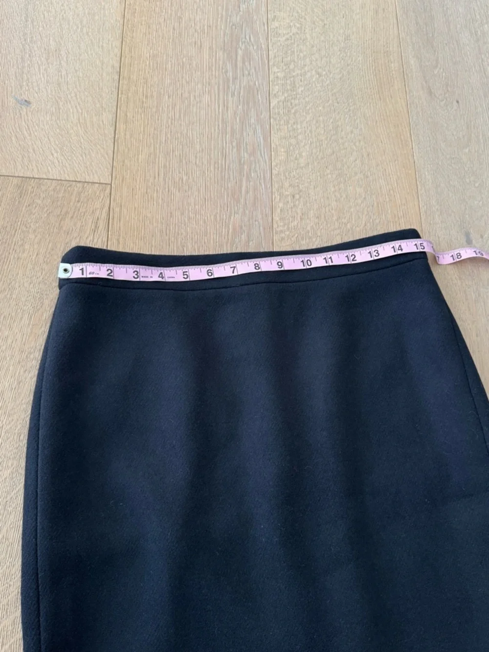 J. Crew Pencil Skirt Black Wool Knee Length Formal Corpcore Career Size 6